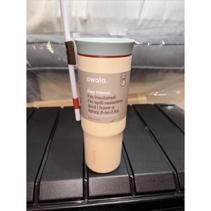 Owala 24oz Stainless Steel Straw Tumbler - Sandy Shores Color NWT